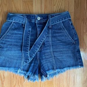 Hollister Denim High Rise Shorts